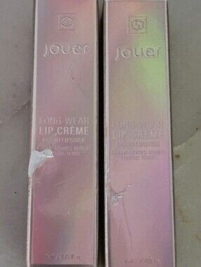 Jouer Long-Wear Lip Crème - Rose Gold. Set Of 2 -6ml